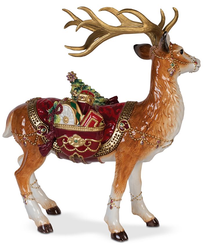 fitz and floyd deer figurine