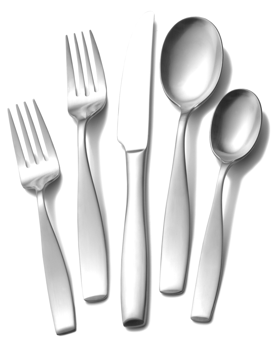 Mikasa Flatware 18/10, Satin Loft 65 Piece Set   Flatware & Silverware