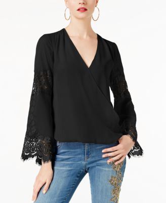 macy's surplice top