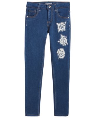 guess floral jeans