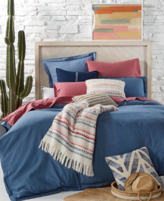tommy hilfiger comforter denim