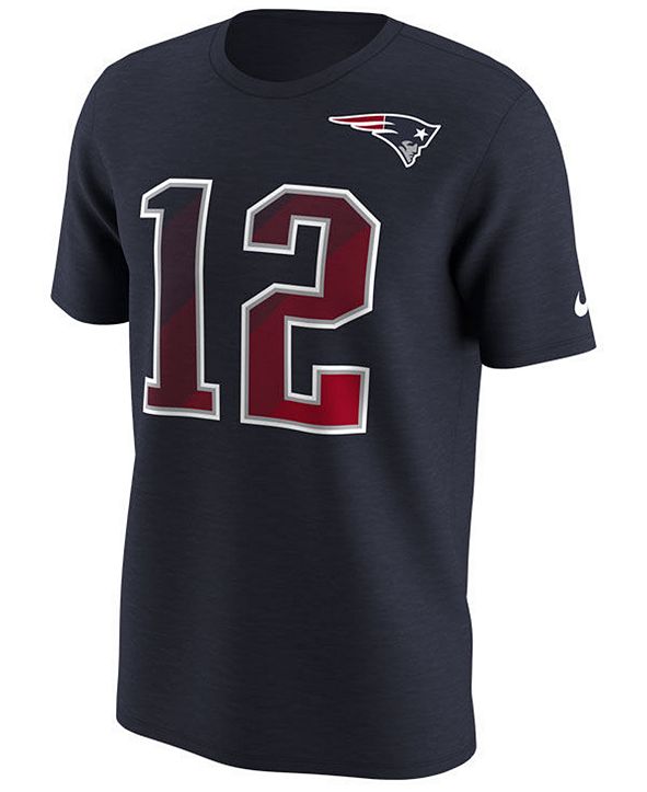 Nike Men's Tom Brady New England Patriots Pride Name and Number Prism T ...