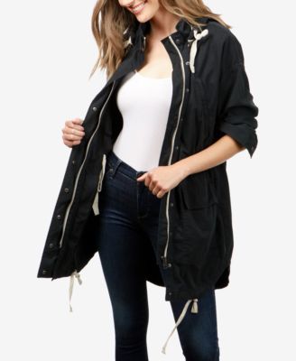 lucky brand hooded utility jacket