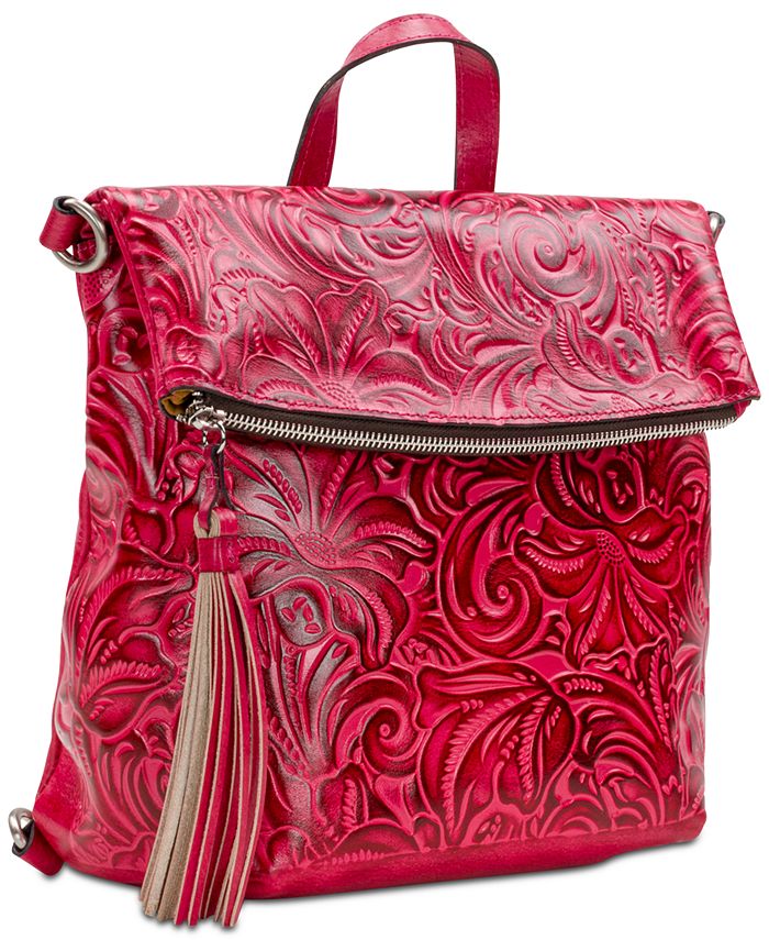 Patricia Nash Burnished Tooled Luzille Convertible Backpack & Reviews