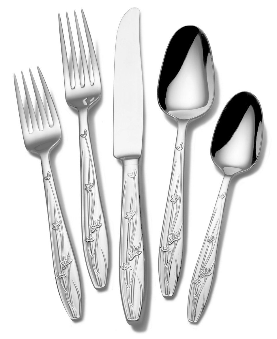 Mikasa Flatware 18/10, Pure Red 5 Piece Place Setting   Flatware