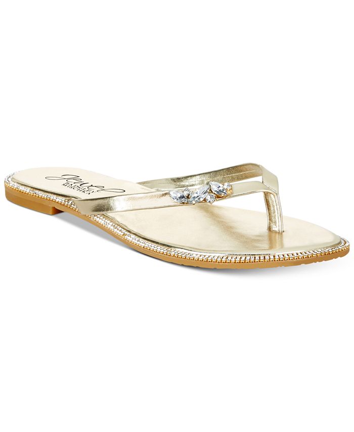 Jewel Badgley Mischka Thalia Shoes & Reviews - Sandals - Shoes - Macy's