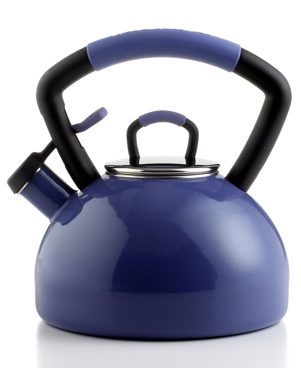 KitchenAid Tea Kettle, 2.25 Qt. Lilac Gourmet Essentials Soft Grip