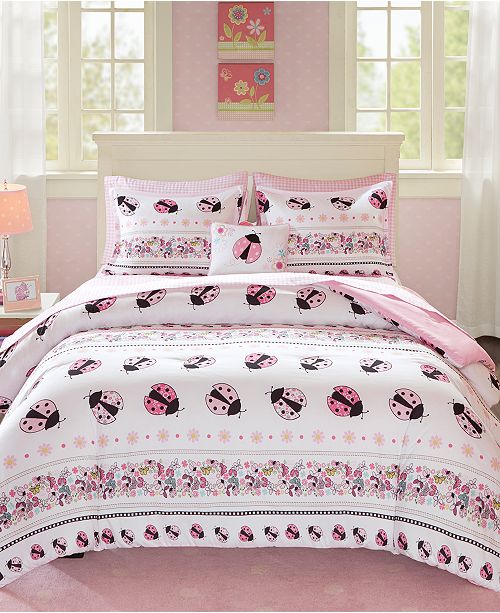 Mi Zone Lacie The Ladybug 8 Pc Comforter Sets Reviews Bed In A Bag Bed Bath Macy S