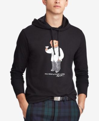 ralph lauren bear hoodie mens