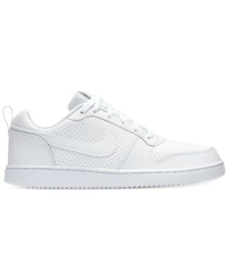 Nike Men S Court Borough Low Premium Casual Sneakers From Finish Line Reviews Finish Line Men S Shoes Men Macy S