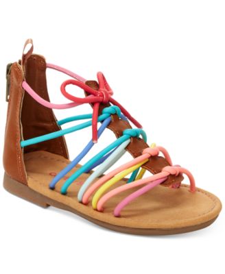 girls rainbow sandals
