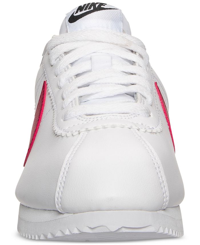 women's classic cortez premium casual sneakers from finish line
