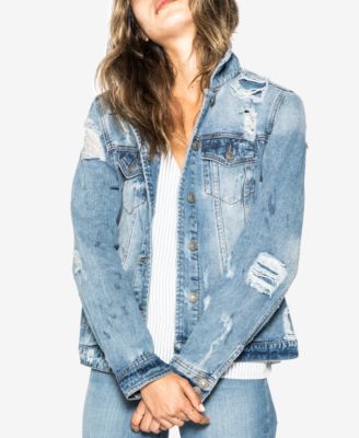 silver jeans jean jacket