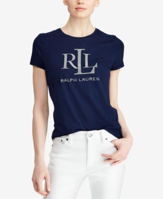 ralph lauren logo t shirt women's