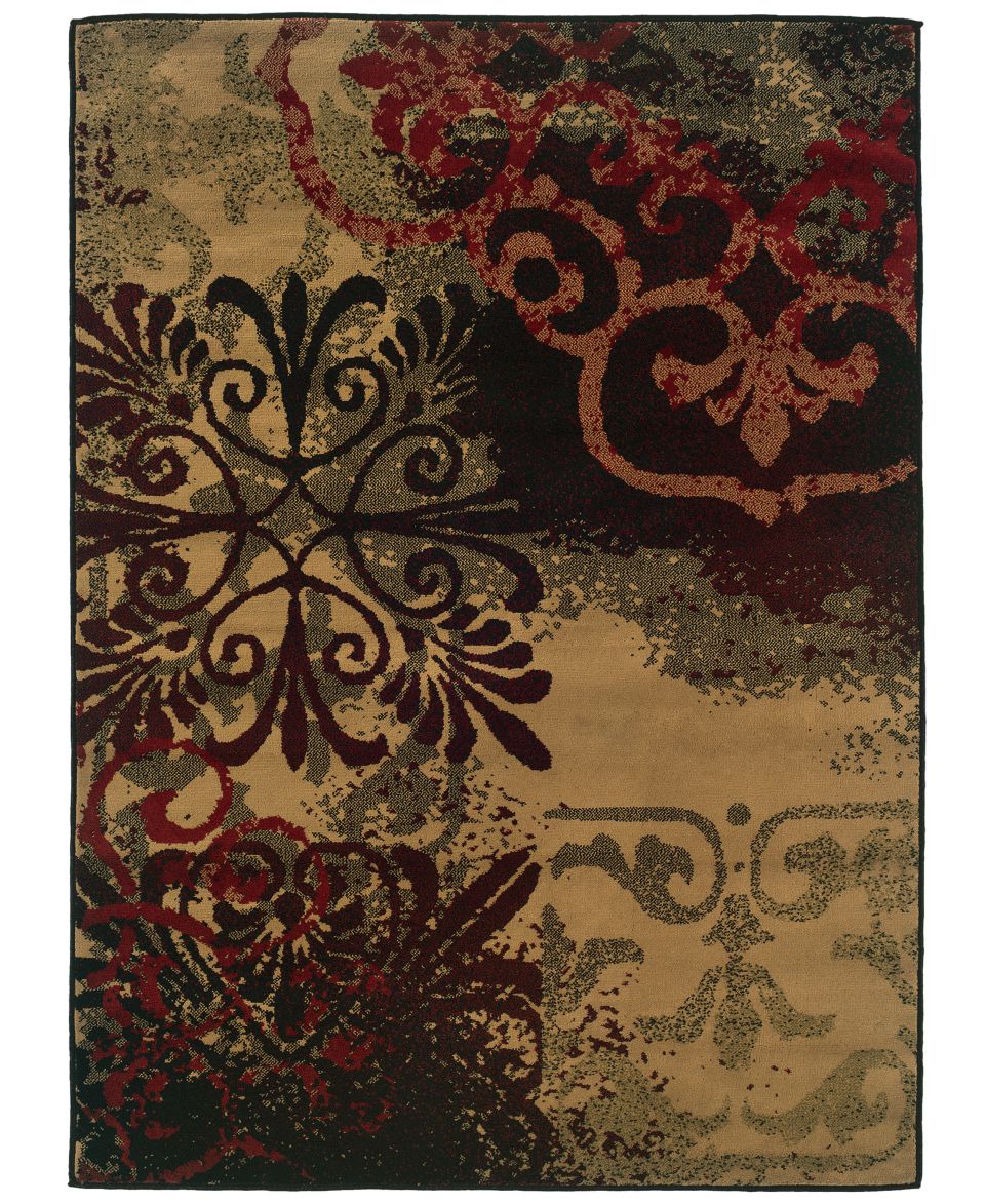 MANUFACTURERS CLOSEOUT Sphinx Area Rug, Gramercy 2822A Brown   Rugs