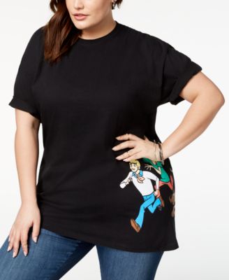 scooby doo plus size t shirt