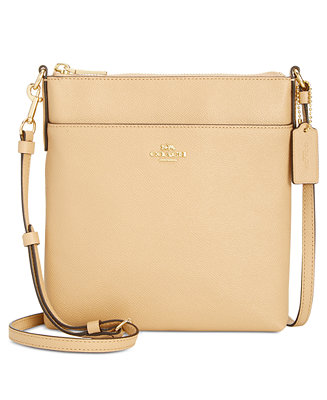 COACH Courier Crossbody in Crossgrain Leather & Reviews - Handbags ...
