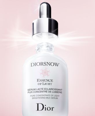 diorsnow essence of light pure concentrate of light brightening milk serum