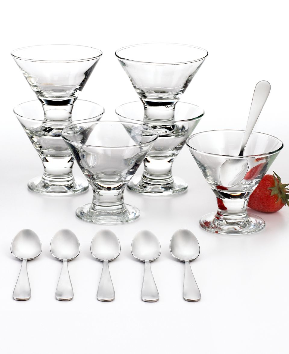 The Cellar Glassware, Mini Dessert 18 Piece Set   Serveware   Dining