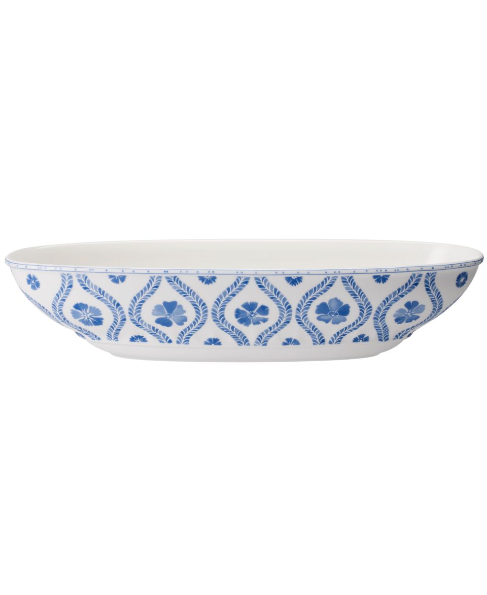 Villeroy & Boch Dinnerware, Farmhouse Touch Blueflowers Oval Amuse