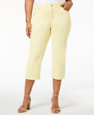 macys plus size capri pants