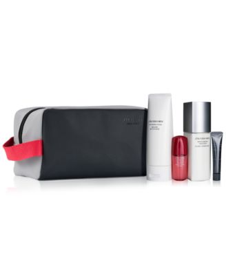 shiseido men's skincare essentials set