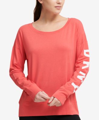 dkny long sleeve top