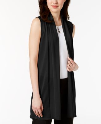 macys sweater vest womens