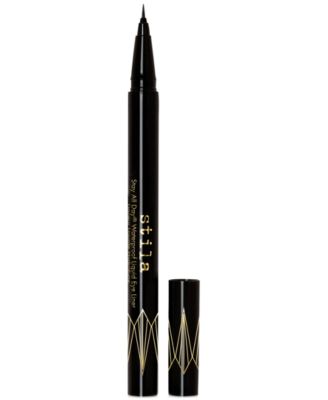Водостойкая жидкая подводка для глаз Stila Stay All Day® с микро-наконечником черного цвета