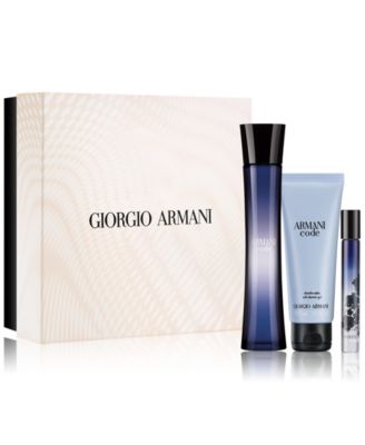 macy's armani code gift set