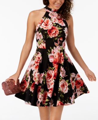 b darlin floral dress