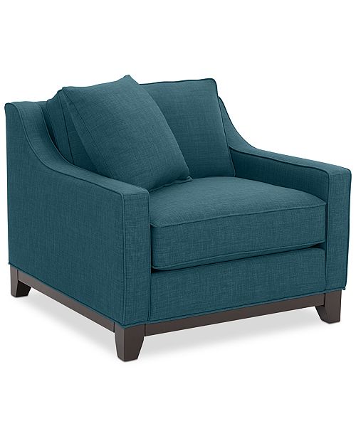 Furniture Keegan 37 Fabric Armchair Created For Macy S Reviews Chairs Furniture Macy S