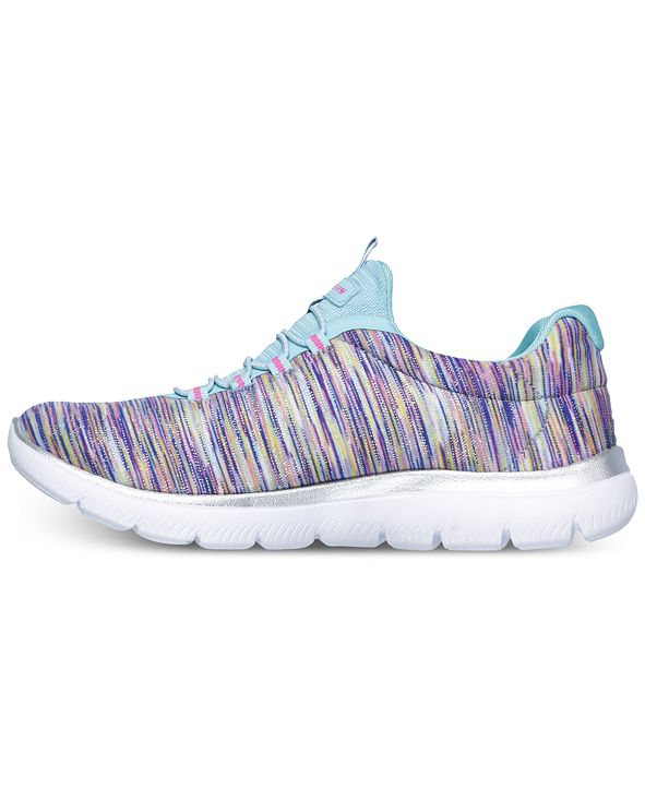 skechers women's summits wide width athletic sneakers from finish line