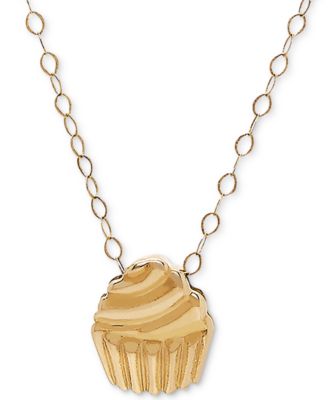 versace cupcake necklace