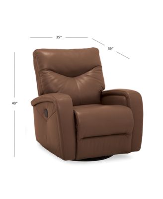 thomasville power swivel glider recliner