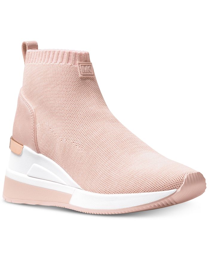 michael kors skyler sneaker pink