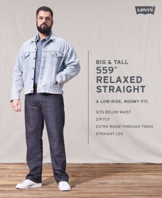 big and tall straight fit jeans