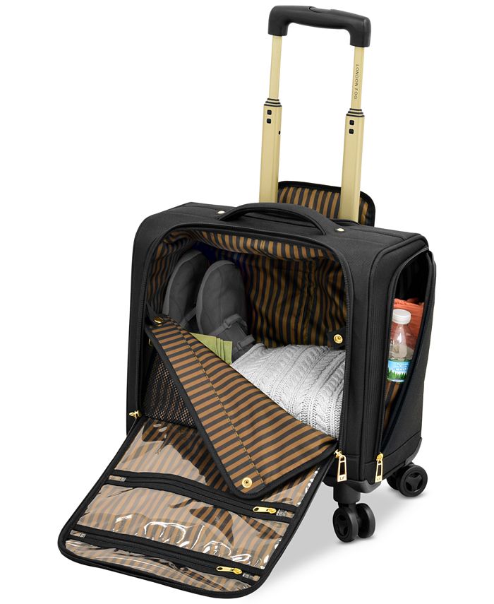 London Fog Langley 15" Spinner UnderSeat CarryOn Bag & Reviews