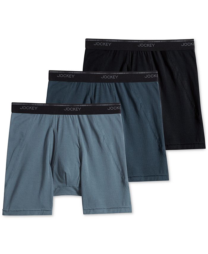 Jockey Men's 3-Pk. MaxStretch Midway Briefs & Reviews - Underwear ...