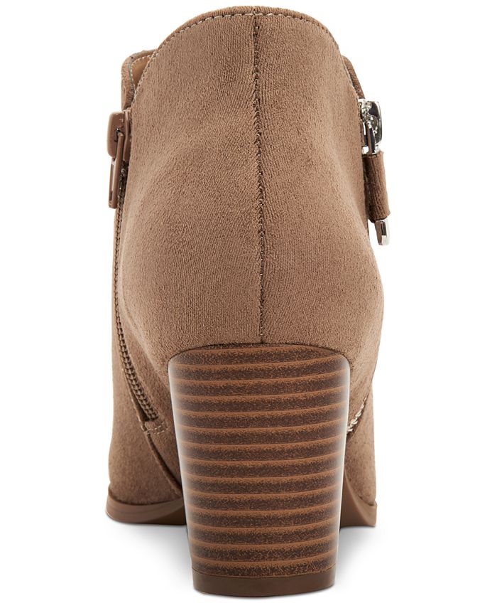 tan booties macys