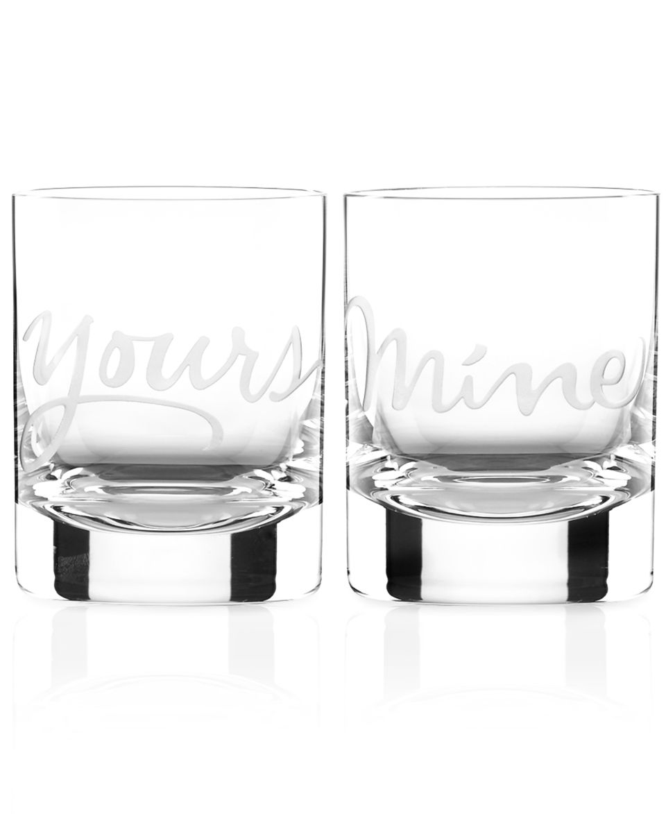 kate spade new york Drinkware, Mine and Yours Double Old Fashioned