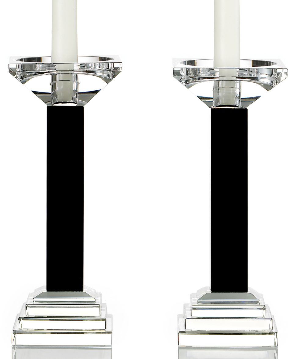 Dansk Candle Holders, Set of 2 Design with Light Flaske Candlesticks