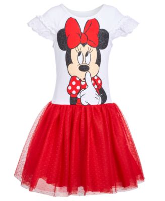 Disney Little Girls Minnie Mouse Dress 
