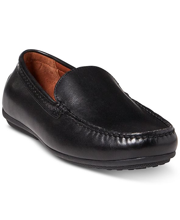 polo ralph lauren men's redden leather moc drivers