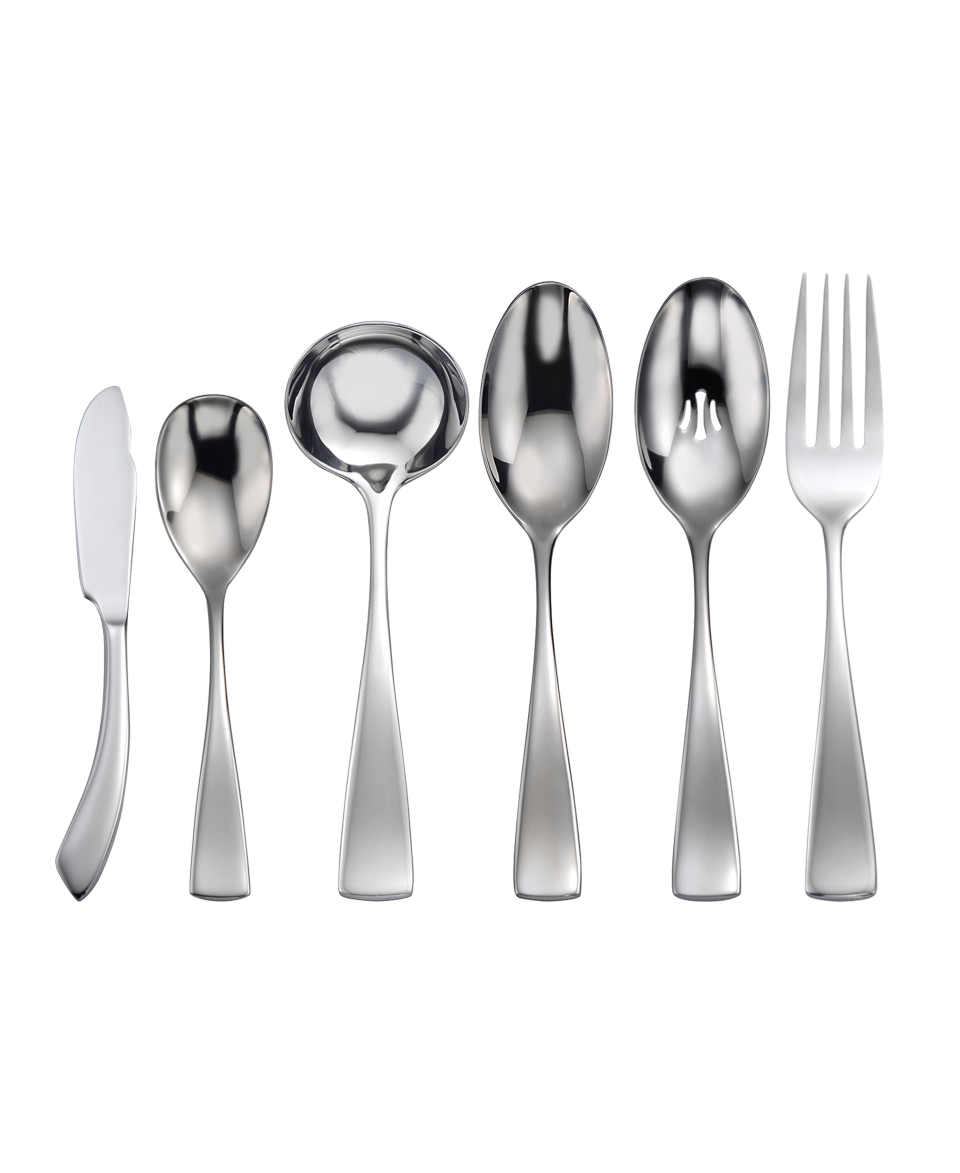 Oneida Flatware 18/10, Curva 6 Piece Hostess Set   Flatware