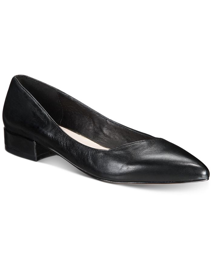 kenneth cole silver flats