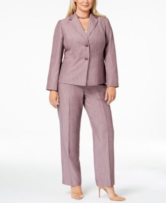 macy's formal plus size pant suits