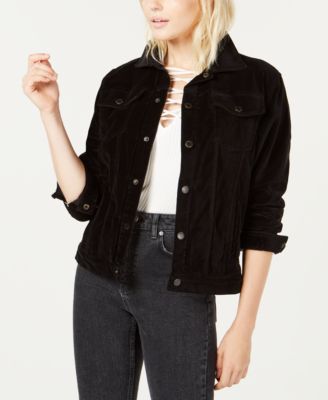 velvet trucker jacket