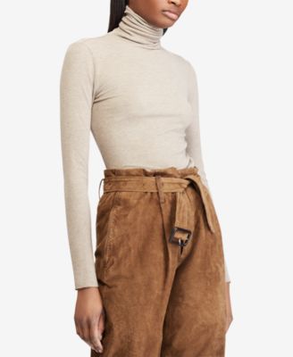 polo ralph lauren ribbed knit turtleneck top