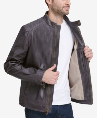 leather jacket mens macys